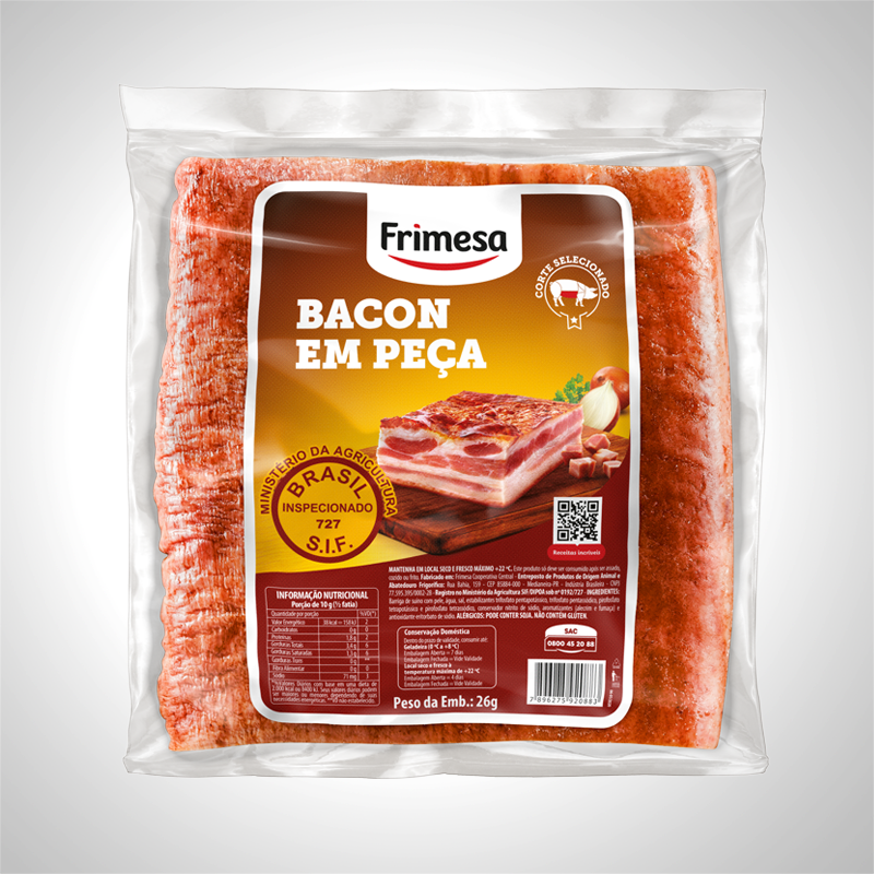 Bacon em Pedaço