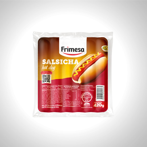 Salsicha Hot-Dog 420g